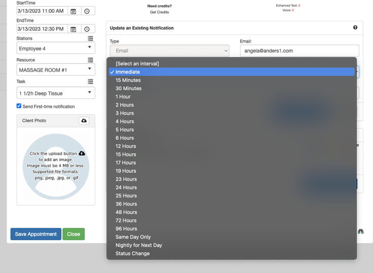 resumen de notificaciones