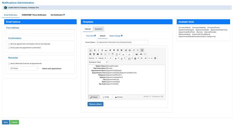 resumen de notificaciones