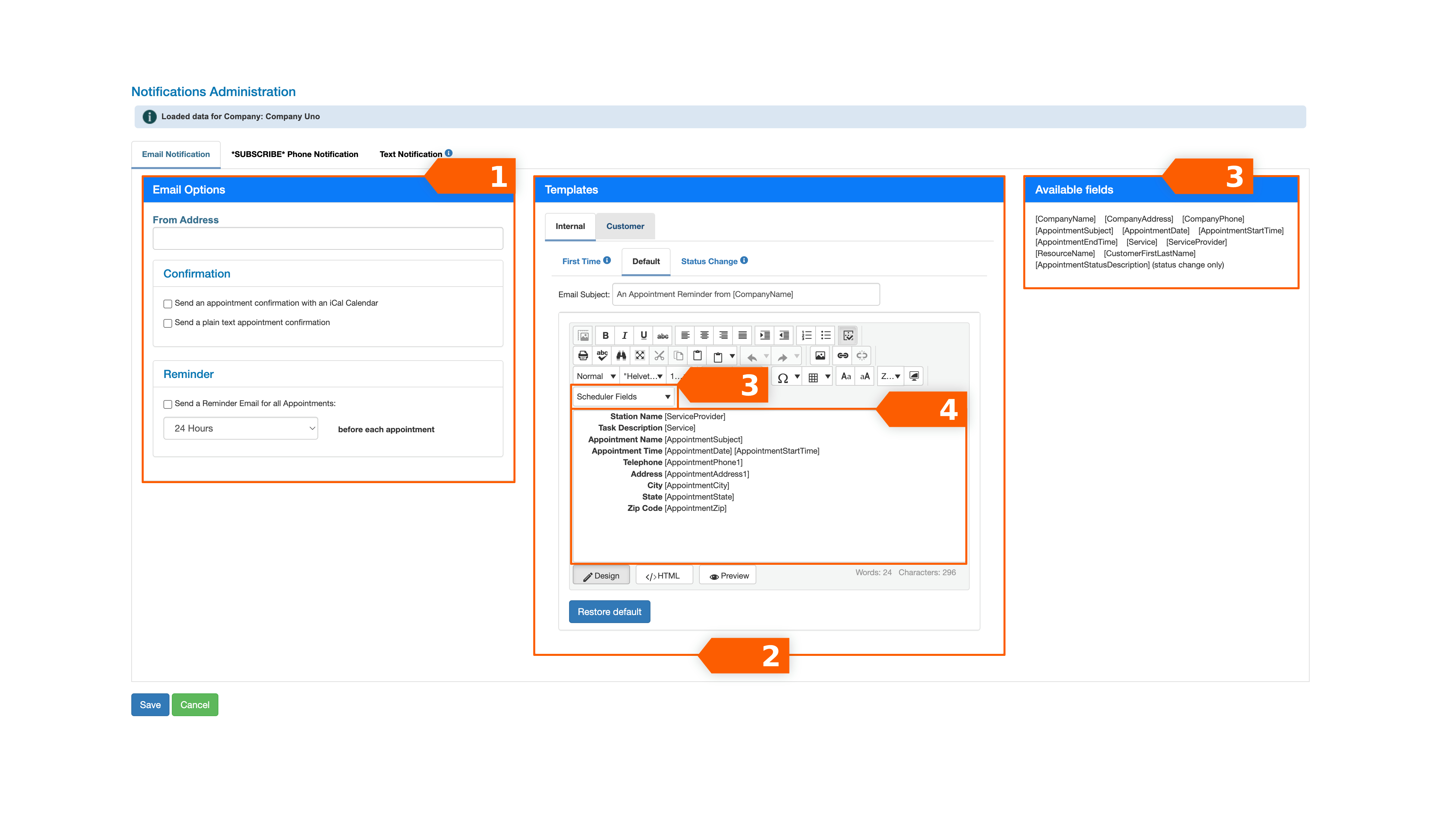 resumen de notificaciones