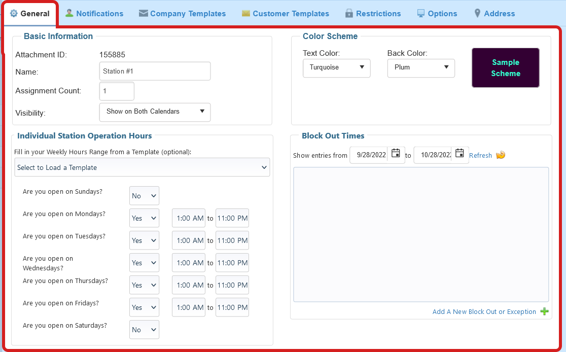 personalizar estación 1