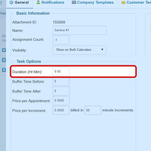 límites de tiempo para las tareas